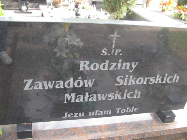 Grób LESZEK ZAWADA
