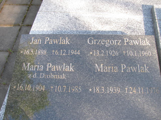 Ireneusz PAWLAK 1935 Września - Grobonet - Wyszukiwarka osób pochowanych