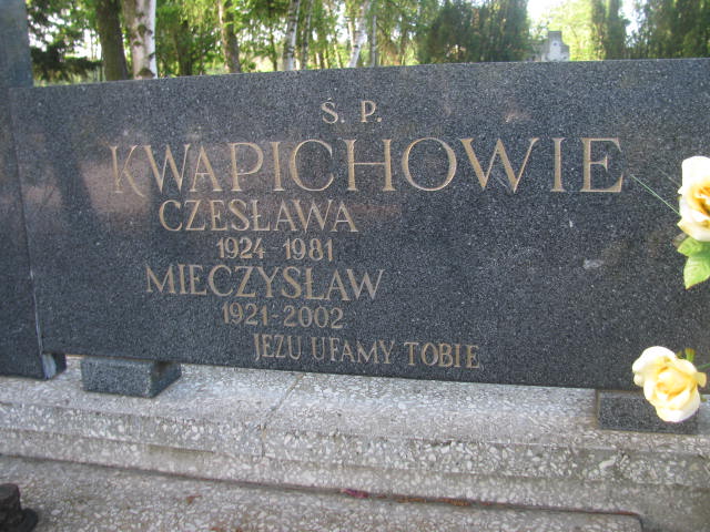 Mieczysław KWAPICH 1921 Września - Grobonet - Wyszukiwarka osób pochowanych