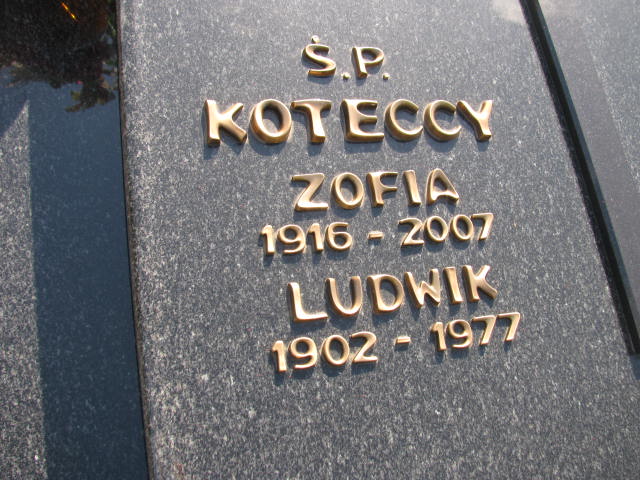 Ludwik KOTECKI 1902 Września - Grobonet - Wyszukiwarka osób pochowanych